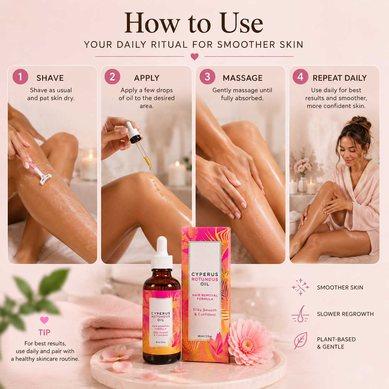 SoftSkin Ritual Oil For Smoother-Looking Skin
